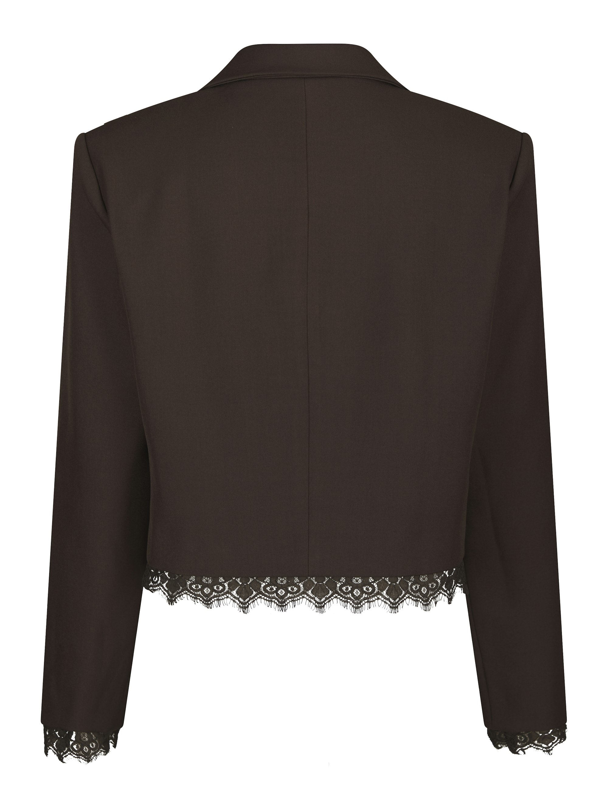Structure blazer met kant
