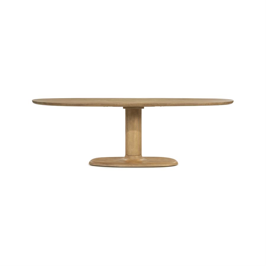 Eettafel Coco ovaal 240x110 cm - naturel
