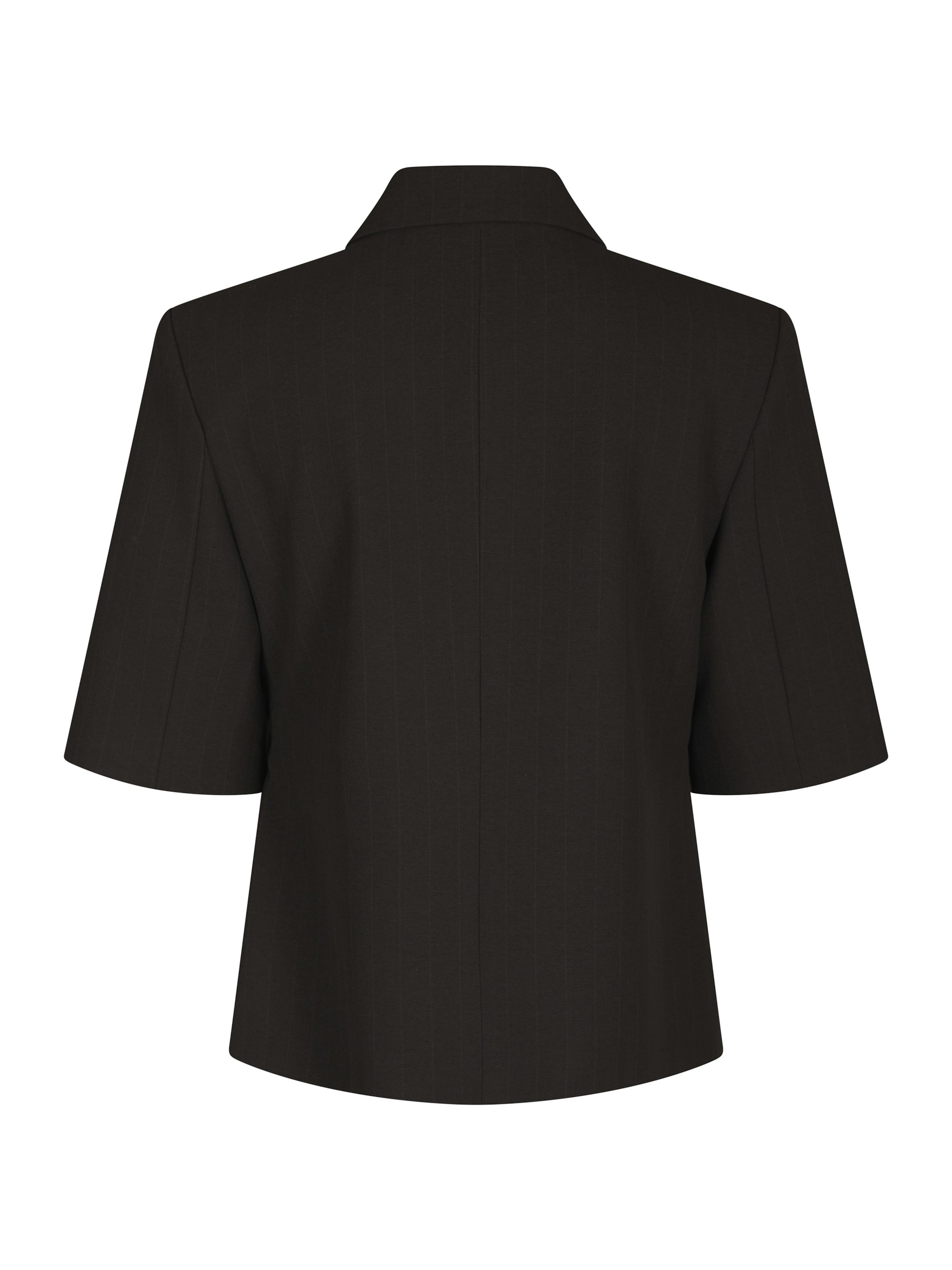 Pinstripe blazer met omslagmodel