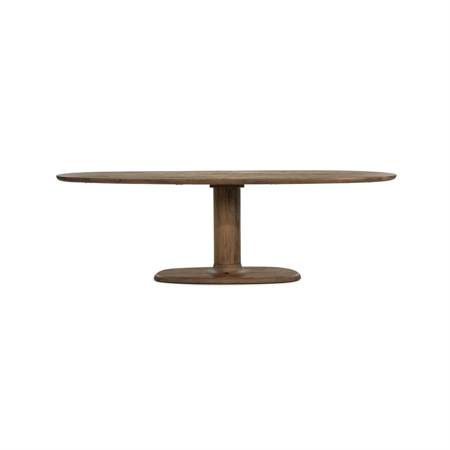 Eleonora eettafel Coco 240x110cm - lichtbruin